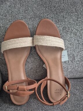 Womens Tish Ankle Strap Sandals Size 11 TWT By A NEW DAY